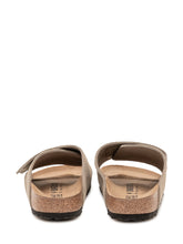 BIRKENSTOCK - Solana Slide with Wide Strap - Beige - LIDIASHOPPING® - Official Website