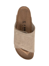 BIRKENSTOCK - Solana Slide with Wide Strap - Beige - LIDIASHOPPING® - Official Website