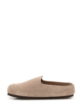 BIRKENSTOCK - Mocassino Amsterdam con Apertura Sagomata - Beige - LIDIASHOPPING® - Official Website