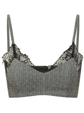 ACTUALEE - Top a Spalline con Pizzo - Grigio - LIDIASHOPPING® - Official Website