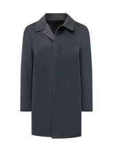 ESTERNO - Cappotto con Chiusura Nascosta - Blu - LIDIASHOPPING® - Official Website