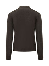 KNIT DE MONSIEUR - Camicia in Maglia con Collo a Punte - Nero - LIDIASHOPPING® - Official Website