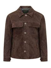 GIOCASTA - Jacket with Patch Pockets - Brown - LIDIASHOPPING® - Official Website