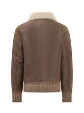 GIOCASTA - Giacca con Collo Morbido - Marrone - LIDIASHOPPING® - Official Website