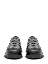 MAZE SHOES - Scarpa Stringata con Suola Dentellata - Nero - LIDIASHOPPING® - Official Website