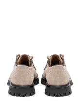 MAZE SHOES - Scarpa Stringata con Ganci - Beige - LIDIASHOPPING® - Official Website