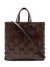 DRAGON DIFFUSION - Borsa Pino Intrecciata - Marrone - LIDIASHOPPING® - Official Website