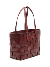 DRAGON DIFFUSION - Borsa Japan Tote Basket Intrecciata - Rosso - LIDIASHOPPING® - Official Website