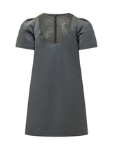 TELA - Ethel Dress with Puff Sleeves - Black - LIDIASHOPPING® - Official Website