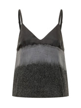 TELA - Nik Top with V Neck and Thin Straps - Black - LIDIASHOPPING® - Official Website