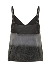 TELA - Nik Top with V Neck and Thin Straps - Black - LIDIASHOPPING® - Official Website