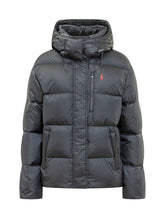 POLO RALPH LAUREN - Piumino con Cappuccio e Tasca sul Petto - Blu - LIDIASHOPPING® - Official Website