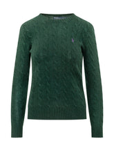 POLO RALPH LAUREN - Julianna Cable Knit Sweater - Green - LIDIASHOPPING® - Official Website
