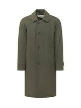 ADHOCONCEPT - Cappotto Monopetto con Bottoni - Verde - LIDIASHOPPING® - Official Website