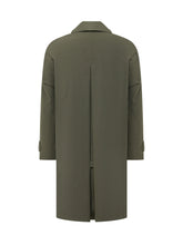 ADHOCONCEPT - Cappotto Monopetto con Bottoni - Verde - LIDIASHOPPING® - Official Website