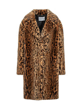 STAND STUDIO - Camille Coat with Animal Print - Multicolor - LIDIASHOPPING® - Official Website