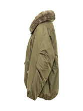 STAND STUDIO - Giacca Thilda con Collo in Pelliccia - Verde - LIDIASHOPPING® - Official Website