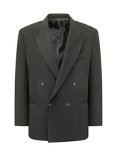 MARSEM - Blazer Doppiopetto Oversize con Revers a Lancia - Nero - LIDIASHOPPING® - Official Website