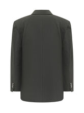 MARSEM - Blazer Doppiopetto Oversize con Revers a Lancia - Nero - LIDIASHOPPING® - Official Website