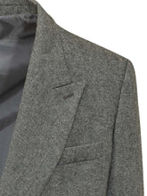 MARSEM - Oversized Herringbone Double-Breasted Blazer - Grey - LIDIASHOPPING® - Official Website