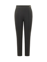 ELISABETTA FRANCHI - Pantaloni con Pieghe Frontali - Nero - LIDIASHOPPING® - Official Website