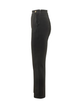 ELISABETTA FRANCHI - Pantaloni con Pieghe Frontali - Nero - LIDIASHOPPING® - Official Website
