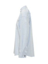 DONDUP - Camicia a Righe con Tasca - Blu - LIDIASHOPPING® - Official Website