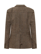 WALKER SLATER - Blazer con Motivo a Spina di Pesce - Marrone - LIDIASHOPPING® - Official Website