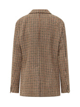 WALKER SLATER - Blazer con Motivo Pied de Poule - Marrone - LIDIASHOPPING® - Official Website