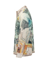 KIDSUPER - Camicia con Stampa Figurativa e Scritte - Multicolore - LIDIASHOPPING® - Official Website