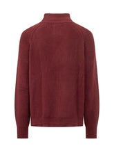KIDSUPER - Regular fit turtleneck sweater featuring a textured knit construction and long sleeves. Detailed with floral embroidery across the front, embroidered lettering on the shoulder and ribbed cuffs and hem - Red - LIDIASHOPPING® - Official Website