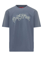 KIDSUPER - T-shirt con Stampa Lettering Stilizzata - Viola - LIDIASHOPPING® - Official Website