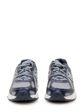 NEW BALANCE - Low top sneakers featuring mesh sections and layered contoured overlays. Detailed with front lace fastening, a prominent side logo, padded collar and a thick sole with a curved profile. - Blue - LIDIASHOPPING® - Official Website