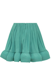 Gonna Ruffle in Charmeuse - Donna | Lidia Shopping