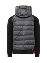 Hood Zip Knitted Down Jacket - Men | Lidia Shopping