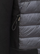 Hood Zip Knitted Down Jacket - Men | Lidia Shopping