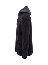 HERNO - Knitted Jacket - Blue - LIDIASHOPPING® - Official Website