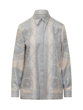 Multicolour Silk   La Coupe Des Dieux   Shirt - New Collection | Lidia Shopping