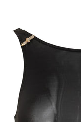 Jersey Bodysuit with Jewel Details - Elisabetta Franchi | Lidia Shopping