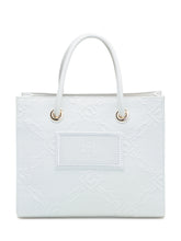 Tote Bag in Jacquard Raffia - Elisabetta Franchi | Lidia Shopping