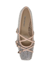 Mesh ballerinas with crystals - Mach And Mach | Lidia Shopping