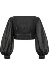 Top Crop in Voile with Stitching - Philosophy Di Lorenzo Serafini | Lidia Shopping