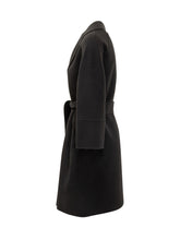 Max Mara Studio black wool coat - Collezione Happy Birthday | Lidia Shopping