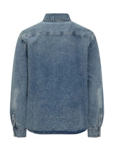 Ami Alexandre Mattiussi Camicia in Denim con Logo - Abbigliamento Uomo | Lidia Shopping