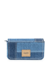 Borsa Marc Jacobs The Mini Bag in Denim Patchwork - Borse A Mano Donna | Lidia Shopping
