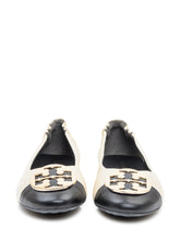 Tory Burch Bicolor Ballet Flats with Metal Logo - Collezione Happy Birthday | Lidia Shopping