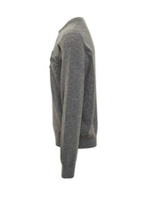 Grey Sweater with Dolce & Gabbana Logo - Collezione Happy Birthday | Lidia Shopping