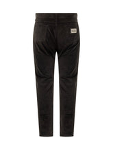 Dolce & Gabbana Men's Black Velvet Pants - Collezione Happy Birthday | Lidia Shopping