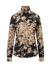 Dolce & Gabbana Camicia a Fiori in Seta - Abbigliamento Donna | Lidia Shopping
