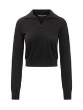Maglia nera Dolce & Gabbana con scollo - Abbigliamento Donna | Lidia Shopping